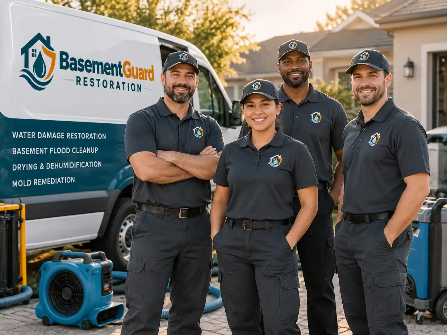 Basement Water Damage Restoration company in Crosby, TX